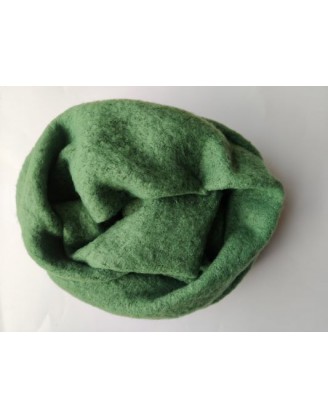 Soft green scarf 
